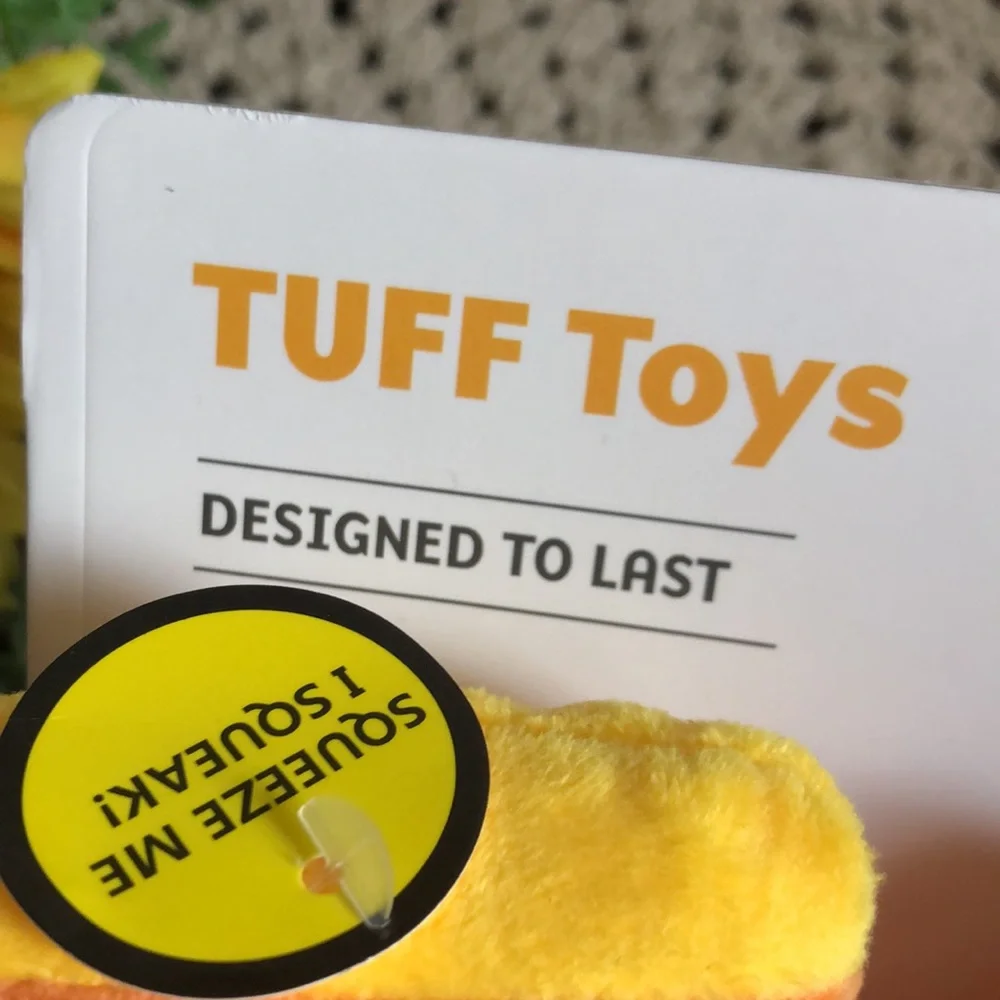 Sun and Sunscreen Squeeze Plush Dog Toy Set